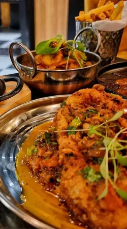 Punjabi mains and naan